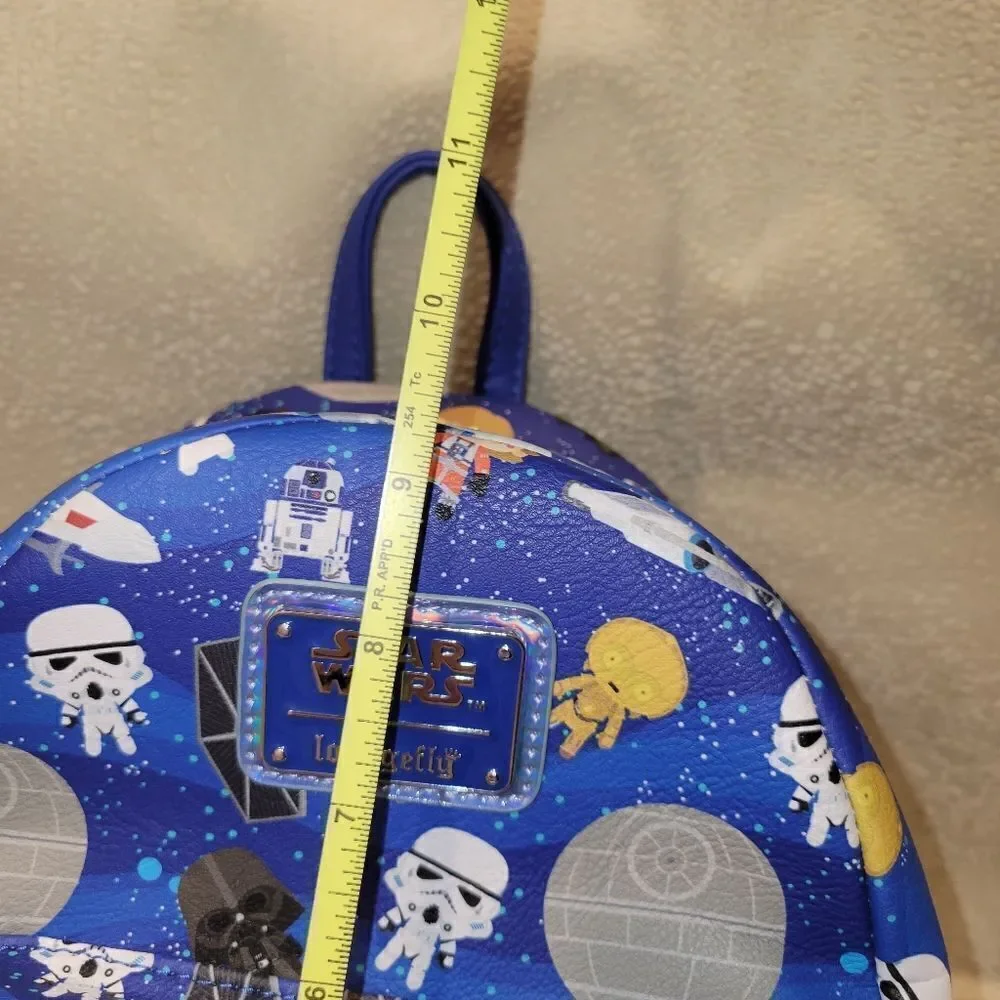 Disney Loungefly Star Wars Chibi icon mini backpack